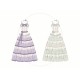 Platycodon House Lilac Thoughts Top and Skirt Set(2 Colours/Full Payment Without Shipping)
